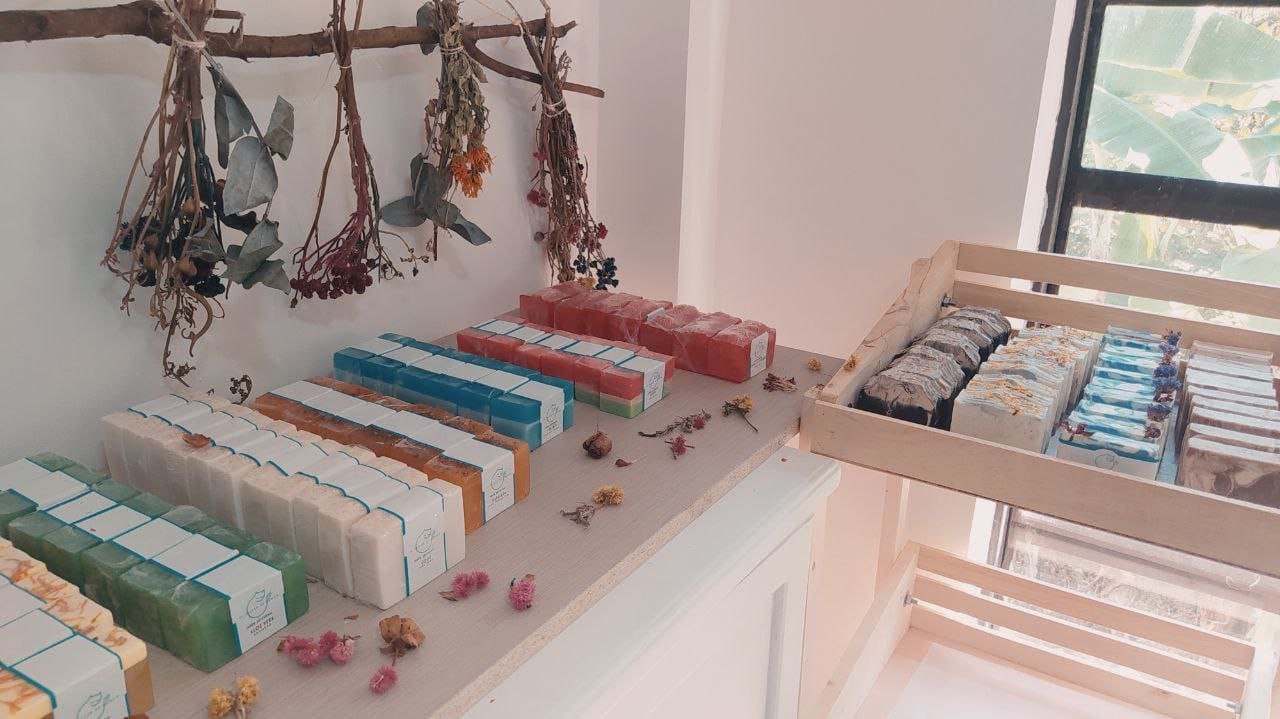 Jabones artesanales decorativos